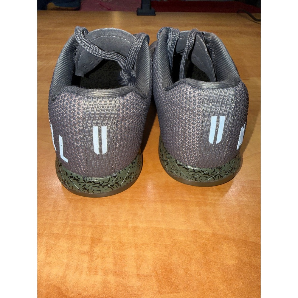 NOBULL SuperFabric Trainer Grey Olive Marble CrossFit Shoes Mens 4.5 Womens 6 - Picture 8 of 8